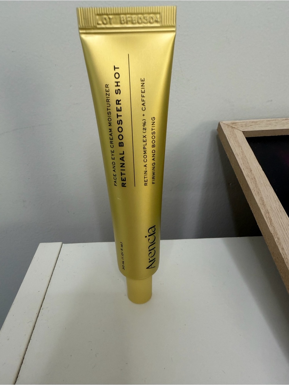 Retinal Booster Shot Face & Eye Cream - Gold